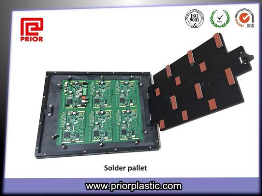 Custom Wave Solder Pallet with Top Hat Plate